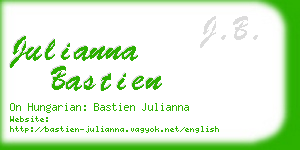 julianna bastien business card